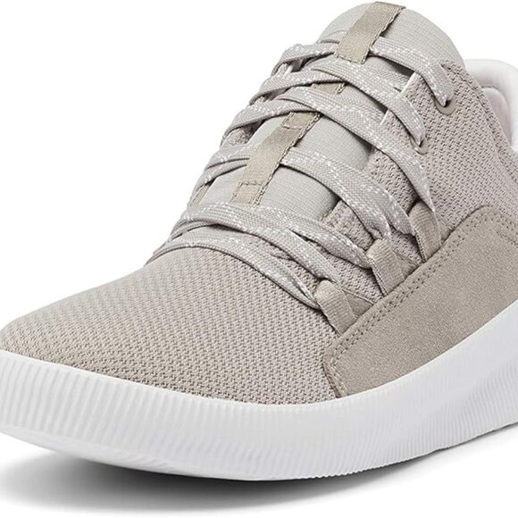 Sorel Out 'N About Plus Waterproof Suede Sneakers, Dove Size 8 - Picture 2 of 11